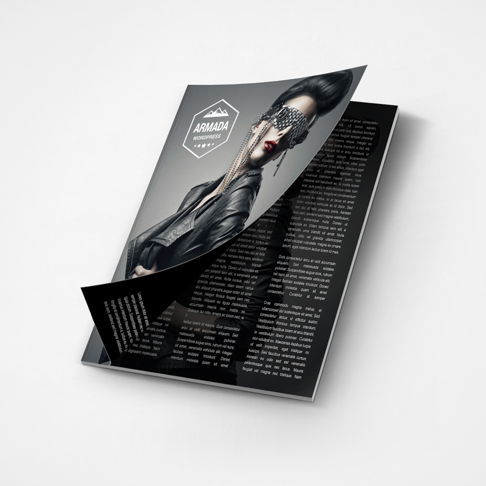 Armada magazine mockup