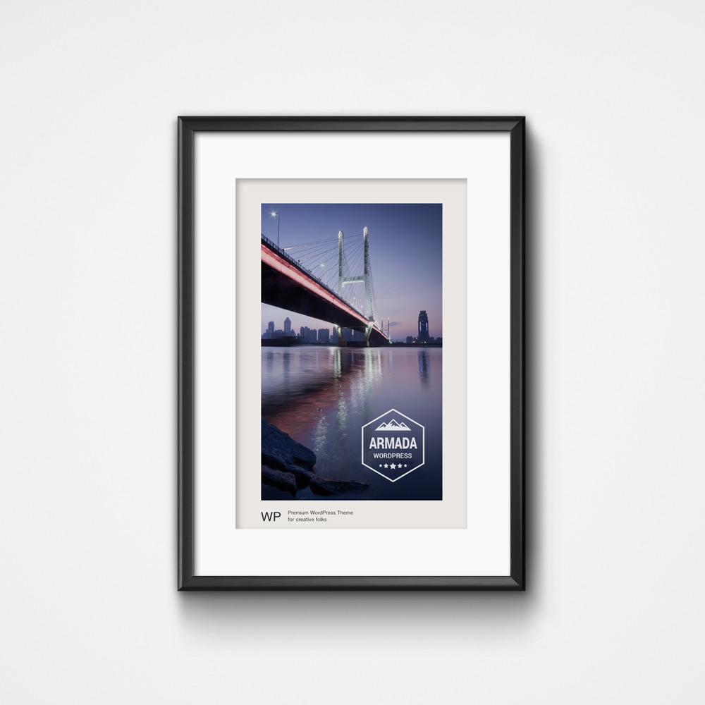 Armada poster mockup